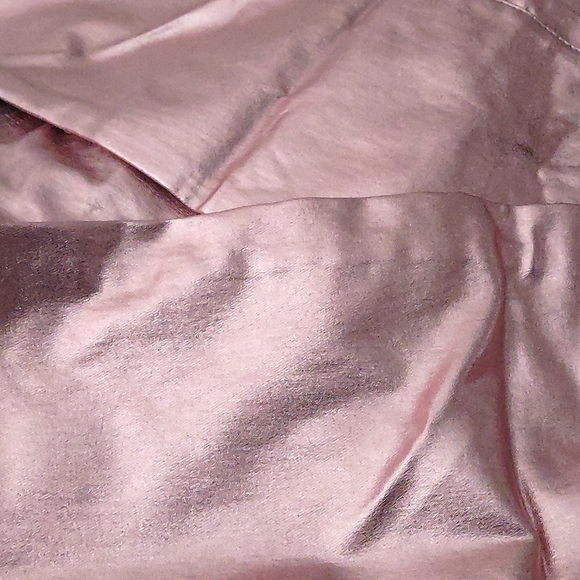 YMI COLLECTIONS Metallic Longleg Pants (Rose Pink) 2X - Picture 4 of 13